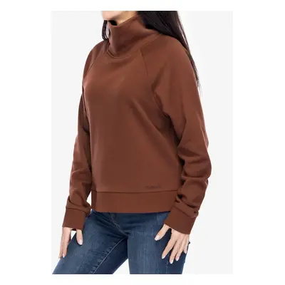 Dámská mikina Marmot Rowan Funnel Neck - chocolate