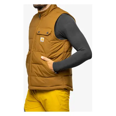 Zateplená vesta Carhartt Loose Fit Montana Insulated Vest - oak brown