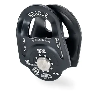 Kladka Petzl Rescue - black