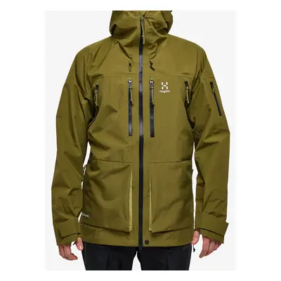 Bunda s membránou Haglofs Vassi GTX Jacket - olive green/thyme green