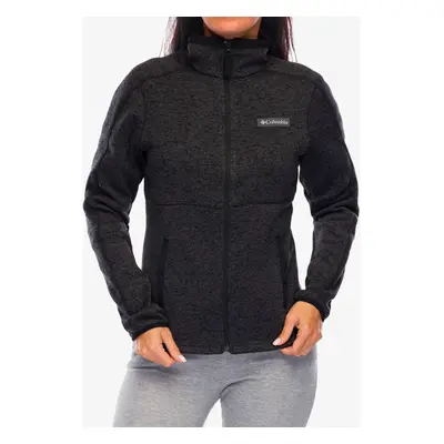 Fleece mikina dámská Columbia Sweater Weather Full Zip II - black heather