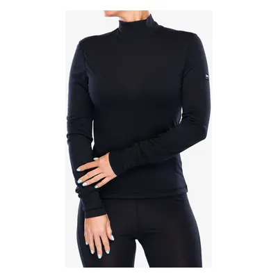 Dámská funkční mikina Super.natural Tundra175 Turtleneck - jet black