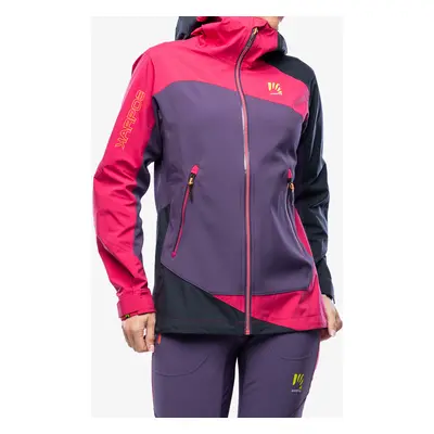 Damska bunda na skialpy Karpos Marmolada Jacket - grape/granita/vulcan