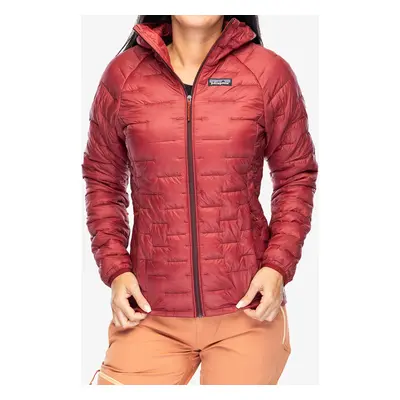 Zateplená bunda dámská Patagonia Micro Puff Hoody - oxide red