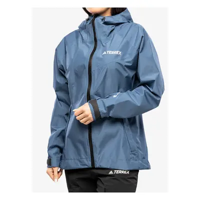 Dámská bunda do deště adidas TERREX Xperior GORE-TEX Paclite Rain Jacket - wonder steel