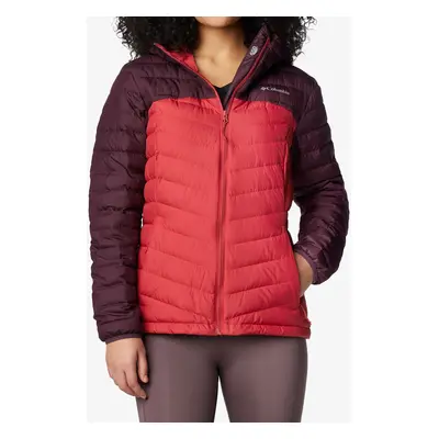 Dámská péřová bunda Columbia Westridge Hooded Down Jacket - moonvista/daredevil