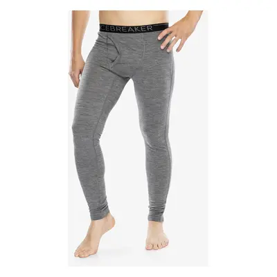 Termolegíny Icebreaker Oasis Leggings W/Fly - gritstone