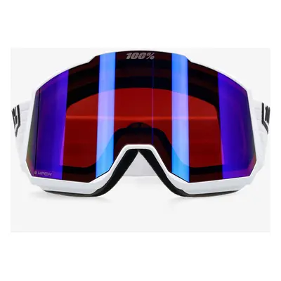 Lyžařské brýle 100% Snowcraft Hiper - snow white/mirror violet