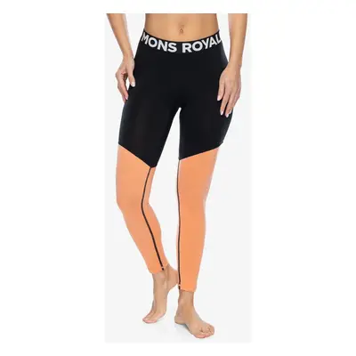 Dámské legíny Mons Royale Cascade Merino Flex Legging - punch