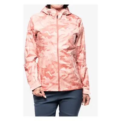 Dámská bunda do deště Columbia Inner Limits II Jacket - dark coral coastline print