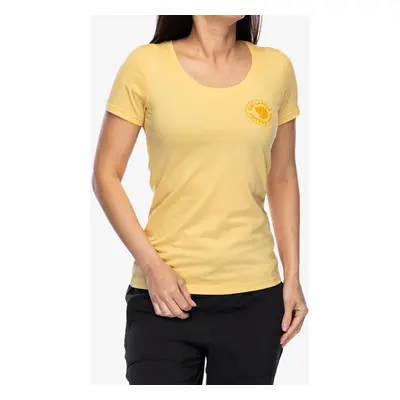 Dámské tričko Fjallraven Logo T-shirt - mais yellow