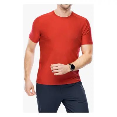 Rychleschnoucí triko Royal Robbins Amp Lite Tee - brick red htr