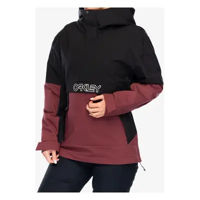 Zateplená bunda dámská Oakley TNP TBT Insulated Anorak - blackout/grenache