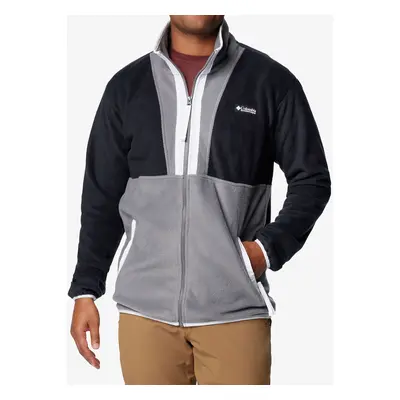 Fleece mikina Columbia Backbowl II Full Zip Fleece - black/city grey