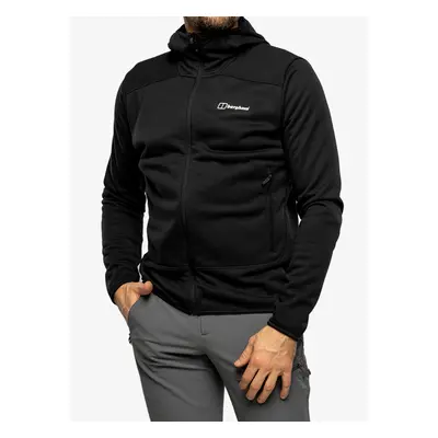 Fleece mikina Berghaus Heuburg Hoody- black