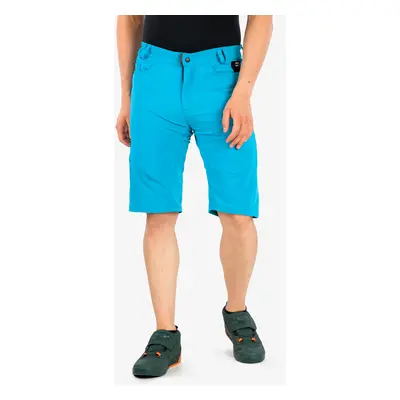 Cyklistické kraťasy s vložkou Sensor Charger Cycling Shorts - turquoise