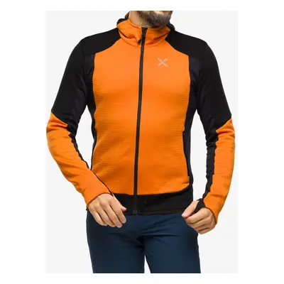 Mikina s kapucí Montura Stretch Color Maglia - mandarine