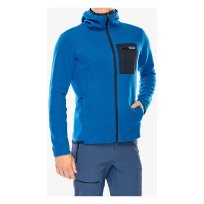 Mikina s kapucí Patagonia R1 Air Full-Zip Hoody - endles blue