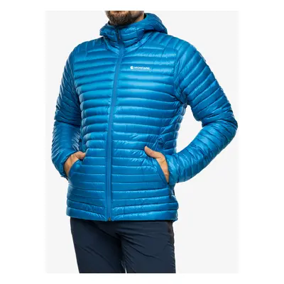 Péřová bunda Montane Anti-Freeze Lite Hoodie - electric blue