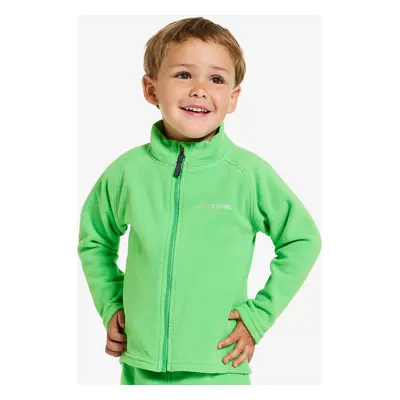 Dětská mikina Didriksons Monte Full Zip - frog green