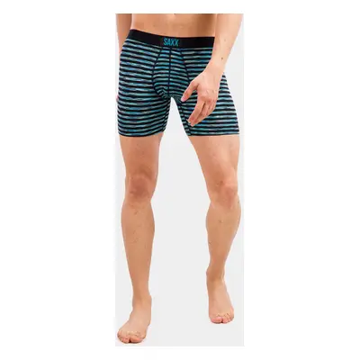 Boxerky Saxx Vibe Boxer Brief - black space hiker stripe