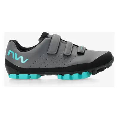 Boty na kolo dámské Northwave Hammer - dark grey/turquoise