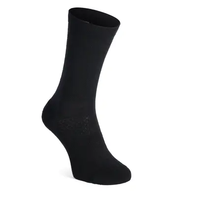 Cyklistické ponožky Mons Royale Atlas Crew Sock - black/vert ridge