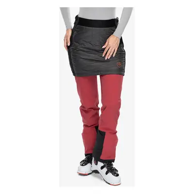 Zateplená sukně La Sportiva Warm Up Primaloft Skirt - carbon/cherry tomato