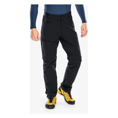 Kalhoty s odepínacími nohavicemi Salomon Wayfarer Zip Off Pants - deep black