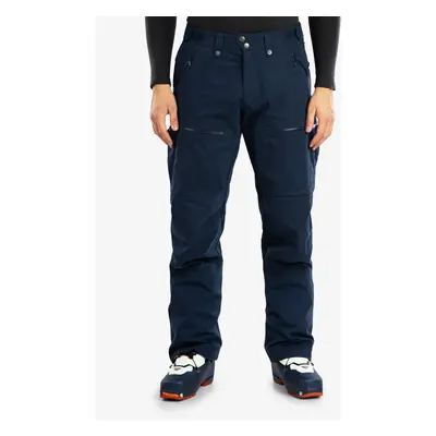 Skialpové kalhoty pánské Norrona Lyngen Cotton Pants - indigo night