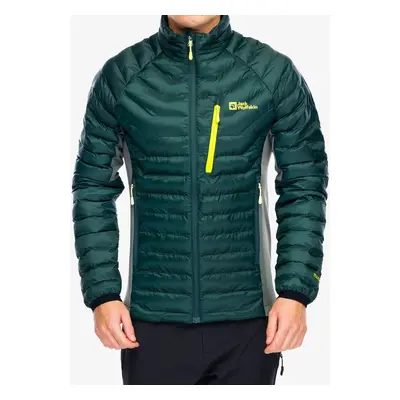 Zateplená bunda Jack Wolfskin Routeburn Pro Ins Jacket - black olive/firefly