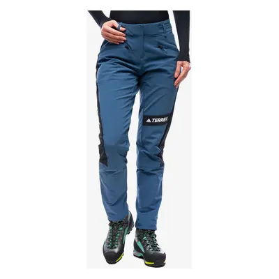 Dámské softshellové kalhoty adidas TERREX Techrock Mountaineering Pants - steel