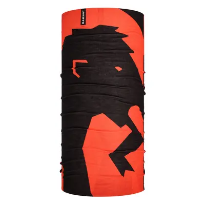 Multifunkční šátek Mammut Neck Gaiter Logo - mammut red/black