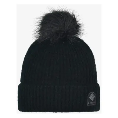 Čepice Columbia Winter Blur Pom Pom Beanie - black