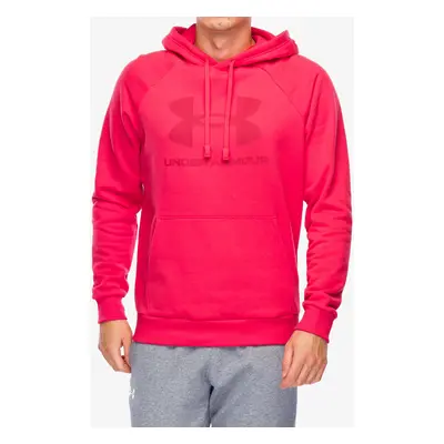 Mikina s kapucí Under Armour Rival Fleece Logo Hoodie - racer red/racer red