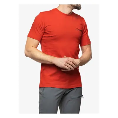 Bavlněné tričko Berghaus Etive Mor MTN T-Shirt - am red