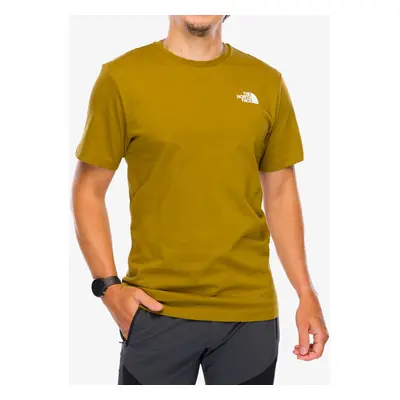 Bavlněné tričko The North Face S/S Redbox Tee - moss green/tnf black