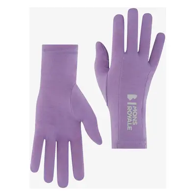 Rukavice Mons Royale Volta Merino Glove Liner - lupin