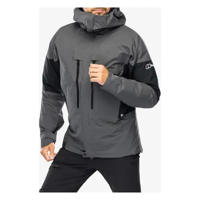 GORE TEX bunda Berghaus MTN Guide GTX Pro Jacket - grey pinstripe/jet black