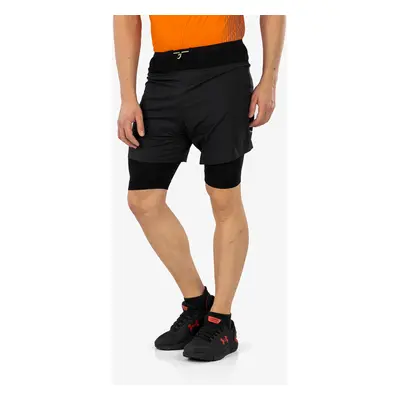 Kraťasy Compressport Trail 2-in-1 Short - black