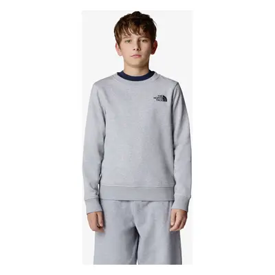 Dětská mikina The North Face Redbox Regular Crew - tnf light grey heather