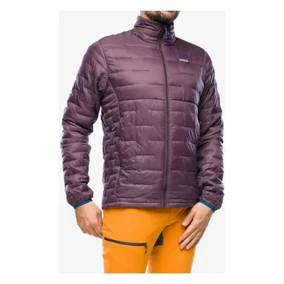 Zateplená bunda Patagonia Micro Puff Jacket - obsidian plum