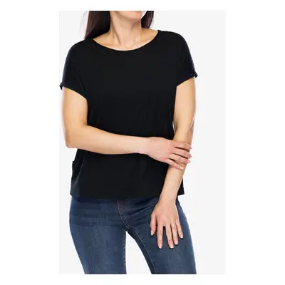 Merino triko dámské Sensor Merino Air Traveller Tee SS - black