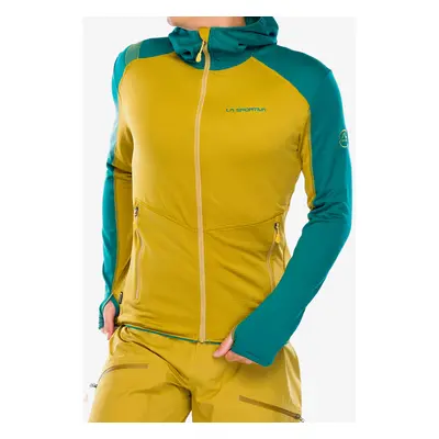 Mikina s kapucí La Sportiva Upendo Hoody - savana/everglade