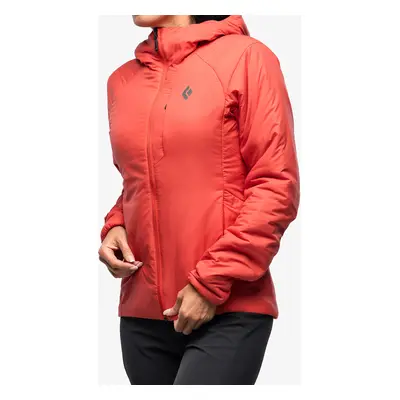 Zateplená bunda dámská Black Diamond First Light Stretch Hoody - coral red