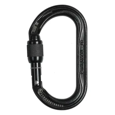 Karabina Petzl Oxan Screw-Lock - black