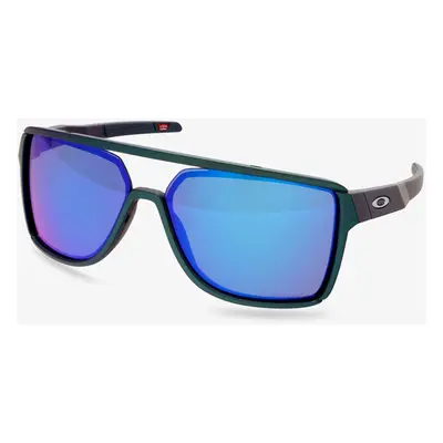 Sluneční brýle Oakley Castel - matte silver/blue/prizm sapph