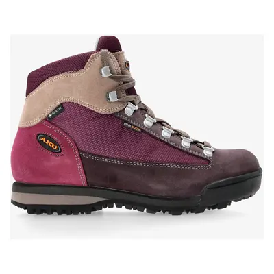 Trekové boty dámské vysoké AKU Ultra Light Original GTX - burgundy/violet