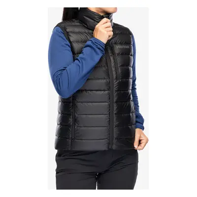 Péřová vesta dámská Marmot Highlander Vest - black/black