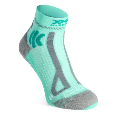 Běžecké ponožky dámské X-Socks Trail Run Energy 4.0 - audrey green/pearl grey